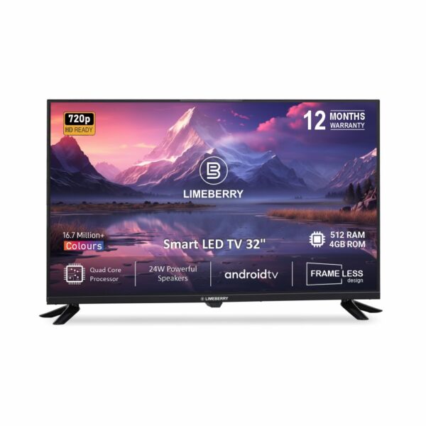 LIMEBERRY 80 cm (32 inch) Smart Android LED TV (SP321CN6)