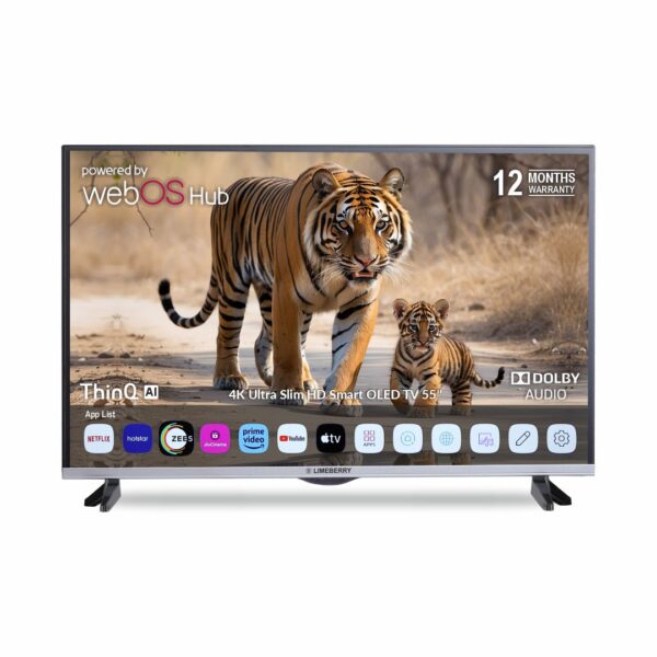 LIMEBERRY 140 cm (55 inch) 4K Ultra HD WebOS Smart Oled TV (EOLED55)