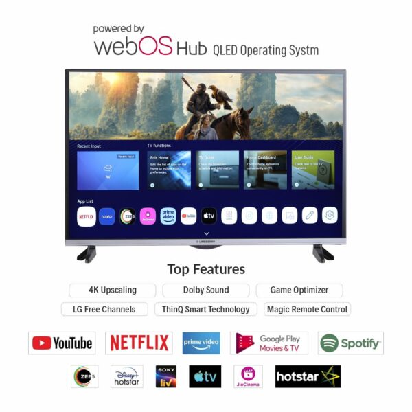 LIMEBERRY 127 cm (50 inch) 4K Ultra HD WebOS Smart QLED TV (EQLED50) - Image 4