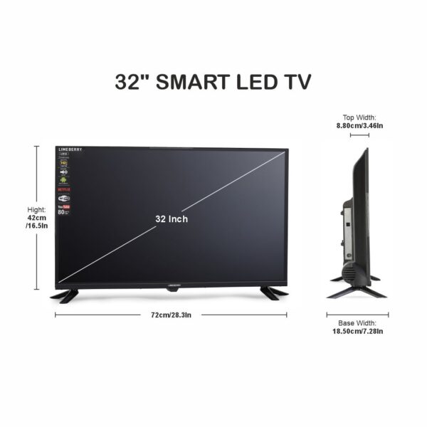 LIMEBERRY 80 cm (32 inch) Smart Android LED TV (SP321CN6) - Image 6