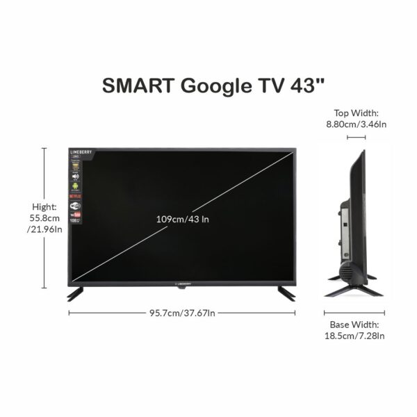 LIMEBERRY 108 cm (43 Inch) FHD Smart QLED Google TV (SP431CNG) - Image 5