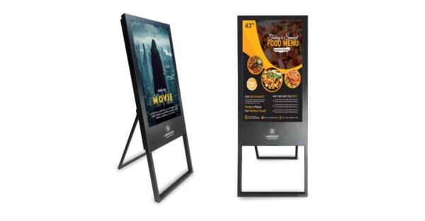 43 Inch Indoor Digital Standee A-Shape Full HD Resolution Screens Led Display (SP431-AU) - Image 10