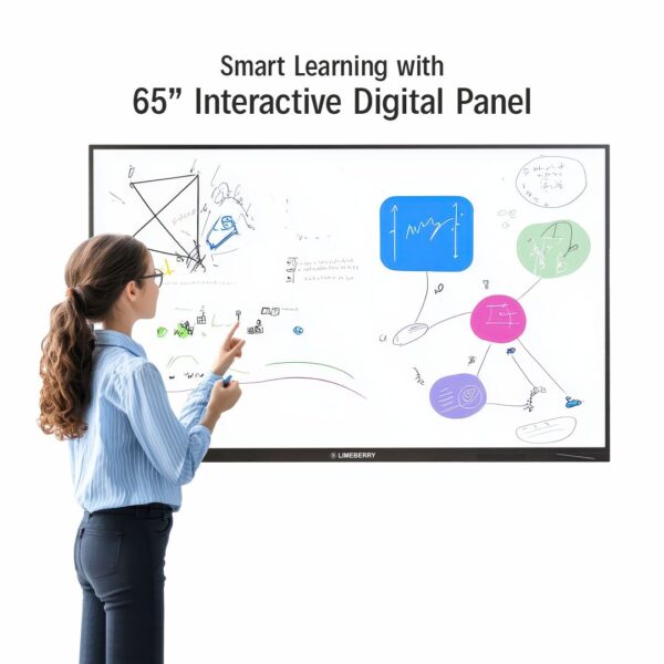 LIMEBERRY 165 cm (65 inch) Interactive Digital White Boards with Touch Tv Black (SP-IWB-982065) - Image 5