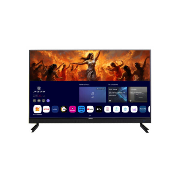 LIMEBERRY 165 cm (65 inches) 4K Ultra HD WebOS Smart QLED TV with Inbuilt Soundbar (SP651SBW)