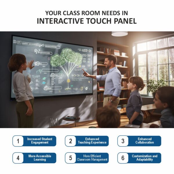 LIMEBERRY 249 cm (98 inch) Interactive Digital White Boards with Touch Tv Black (SP-IWB-982098) - Image 9